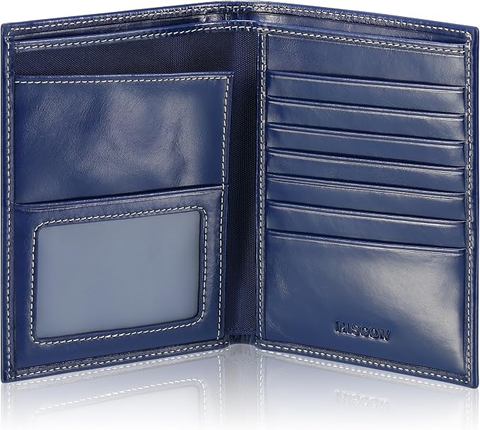 HISCOW Italian Leather Passport Holder