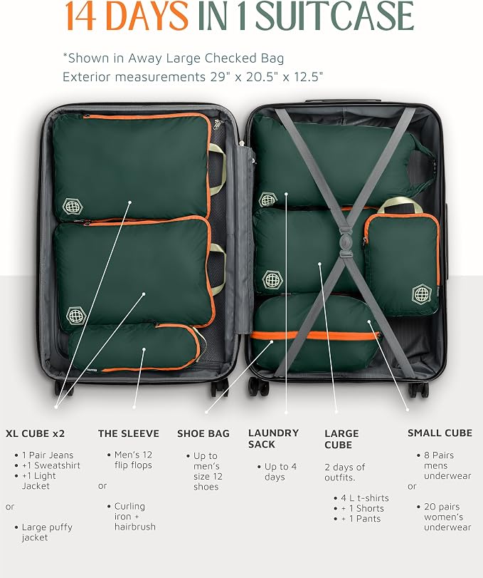 Large Compression Packing Cubes