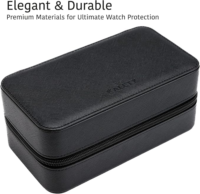 Watch Travel Case for Men | Leather Watch Case
