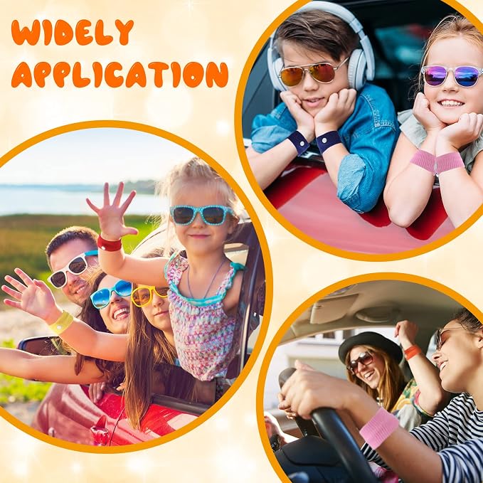 Cindeer 40 Pieces Motion Sickness Bands