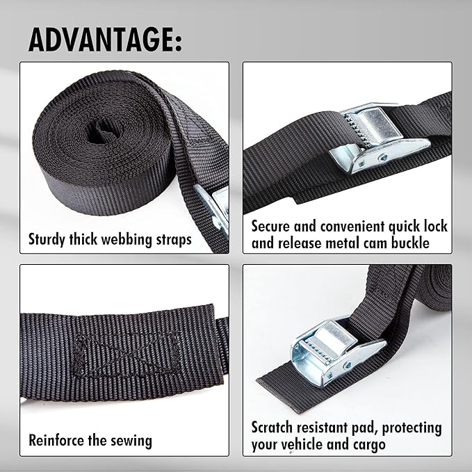 Cartman 1" x 15'Lashing Straps