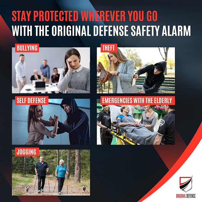 Original Defense® Siren Self-Defense Alarm