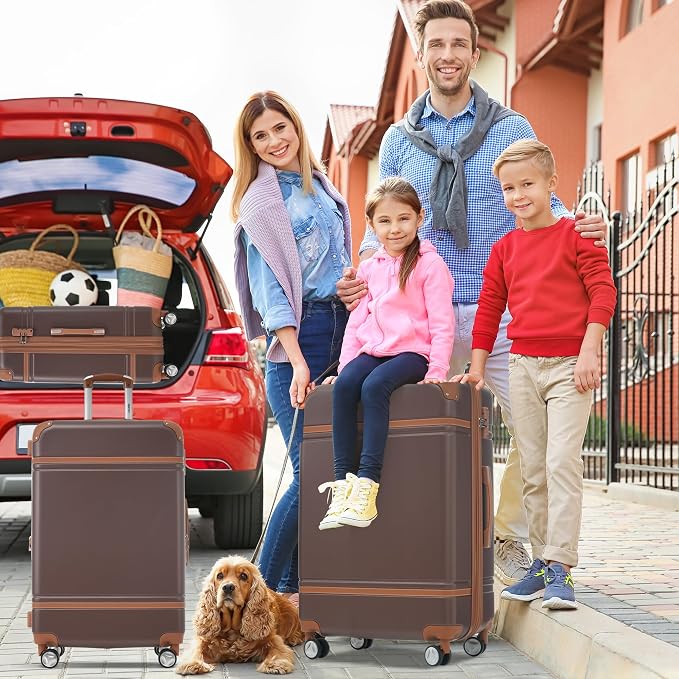 Merax Luggage Set 2 Piece Suitcase Set