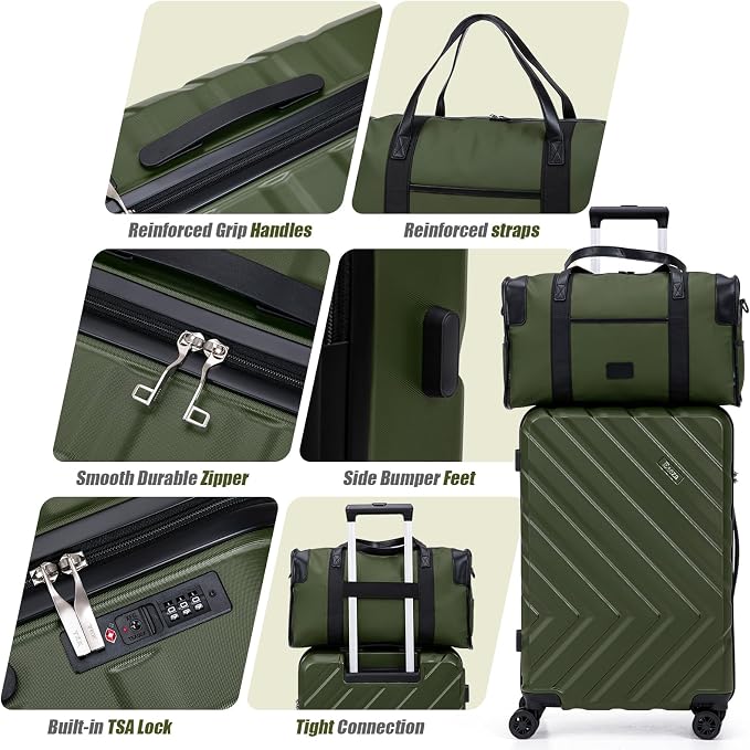 Luggage Sets 5 Piece, Suitcases