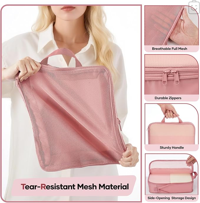 Veken 6/9/11 Set Compression Packing Cubes