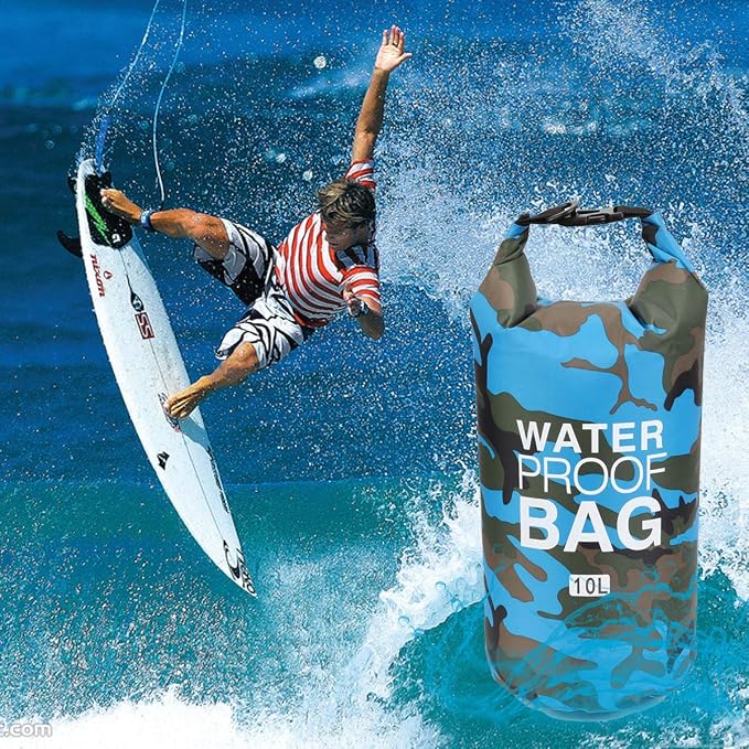 Waterproof Dry Bag 2L/5L/10L/15L/20L/30L, Roll Top Sack Keeps Gear Dry