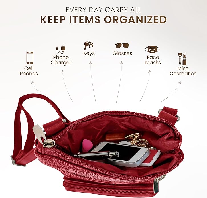 Krediz leather Crossbody Purses
