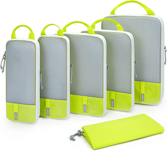 BAGSMART 6 Set Compression Packing Cubes