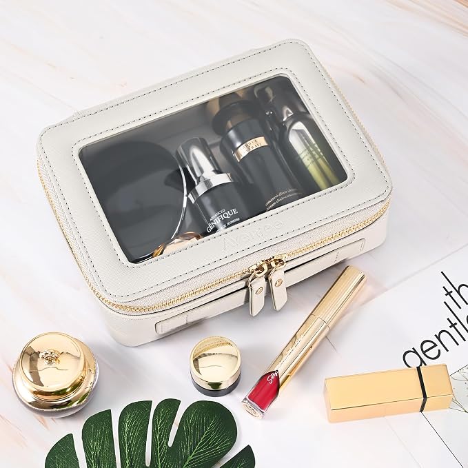 Aveniee Clear Makeup Bag Organizer, Travel Toiletry Bag