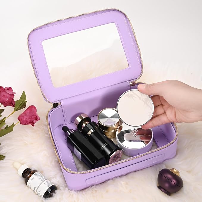 Aveniee Clear Makeup Bag Organizer, Large Travel Toiletry Bag