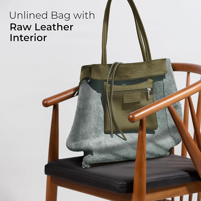 Italian Calf Leather Tote for Women