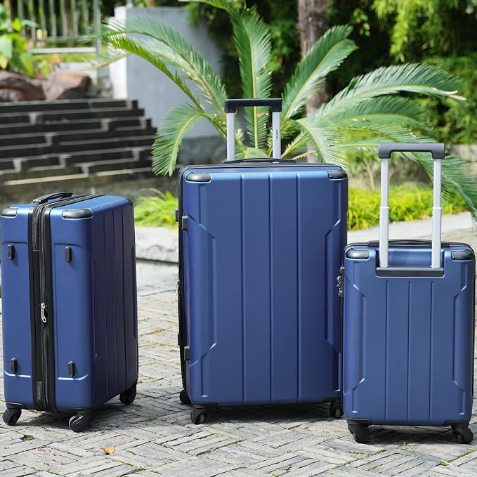Merax 28 Inch Checked-Large Luggage