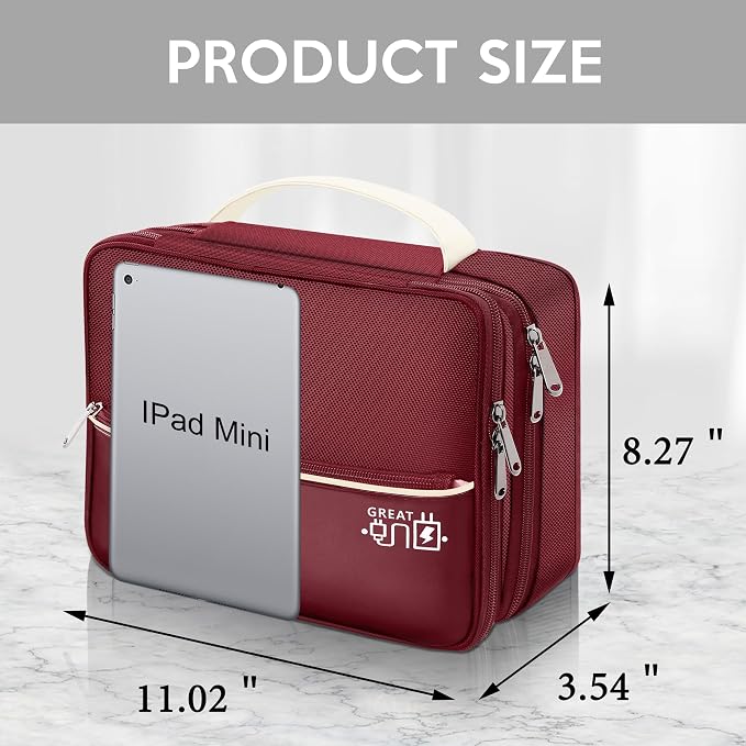 Electronic Organizer Travel Case, Travel Cord Organizer Case Portable