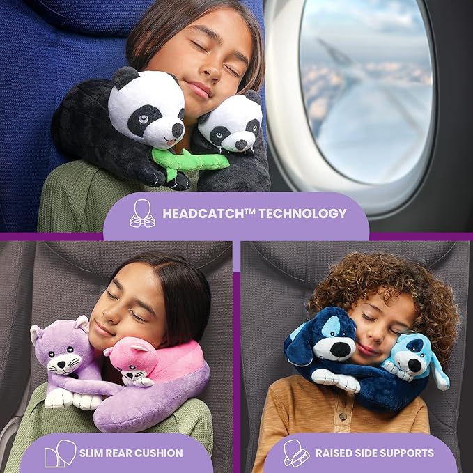 Cabeau Airplane Travel Pillow for Kids – Evolution Kids – Neck Support for