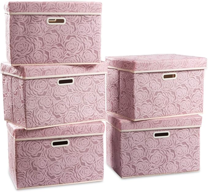 PRANDOM Large Foldable Storage Boxes