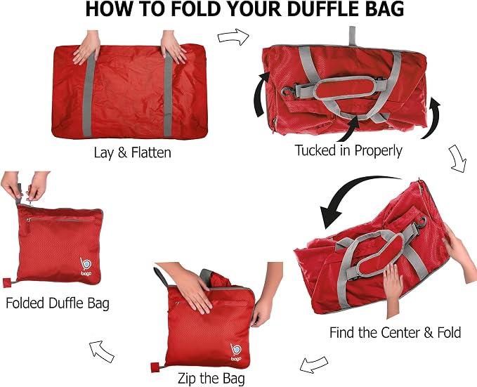 Bago Big XXL Foldable Duffel Bags