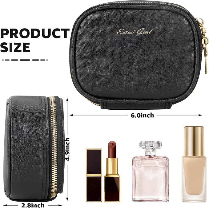 Small Makeup Bag Travel Train Case