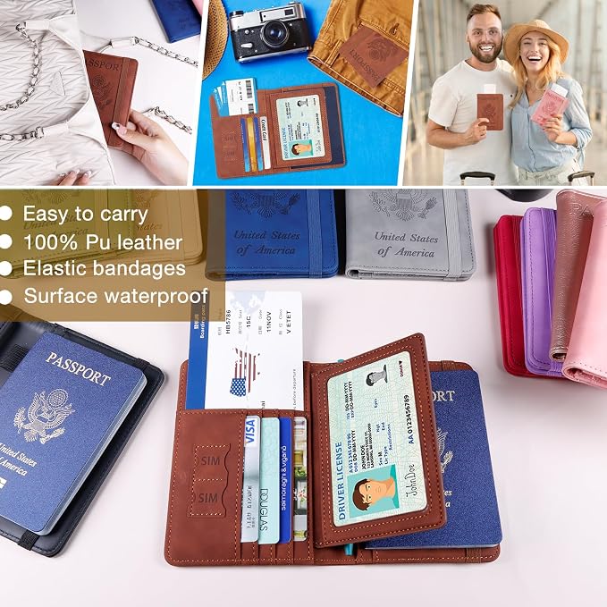 Melsbrinna Rfid Passport Holder
