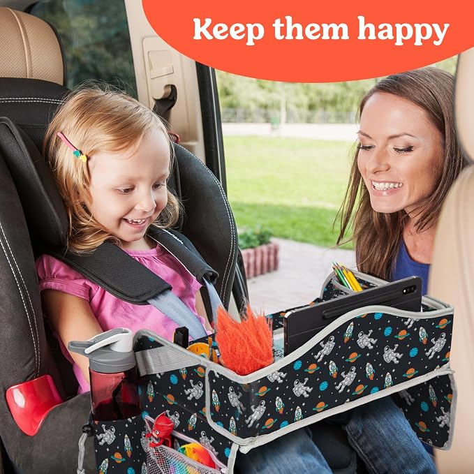 PILLANI Kids Travel Tray for Car