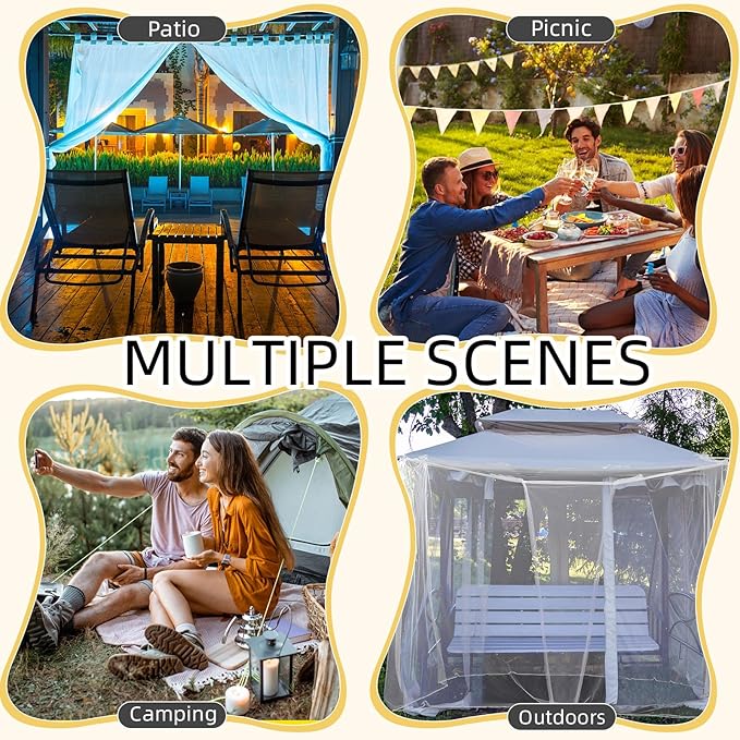 4 Corners Mosquito Net for Mosquiteros para Camas Bed Canopies Netting Bed