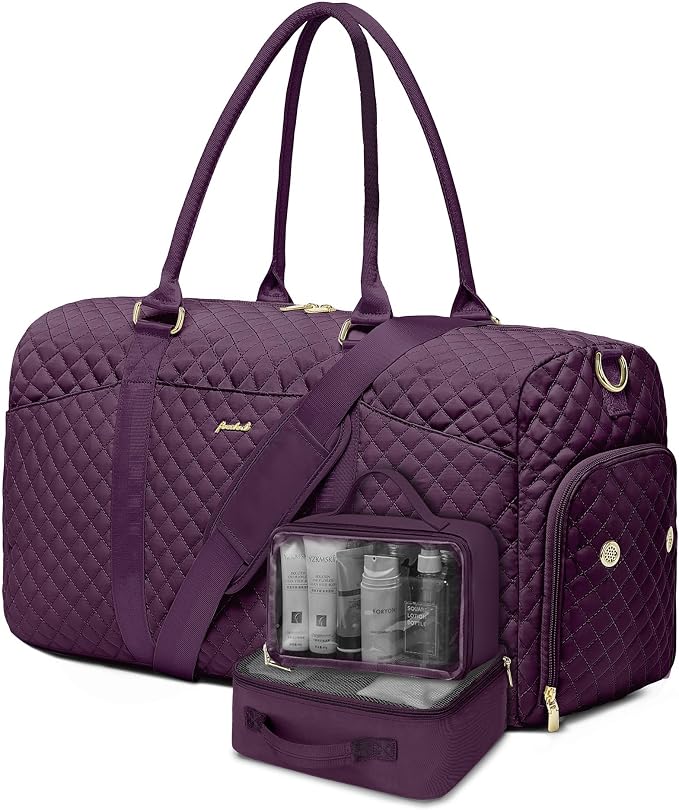 Women Duffle Weekender Travel Bag: Large Duffel Bags