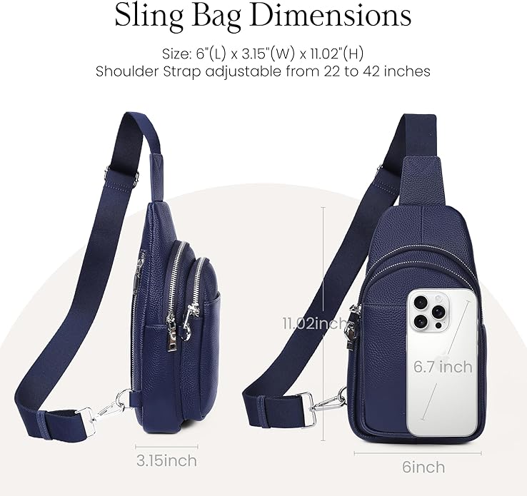 befen Genuine Leather Small Sling Bag