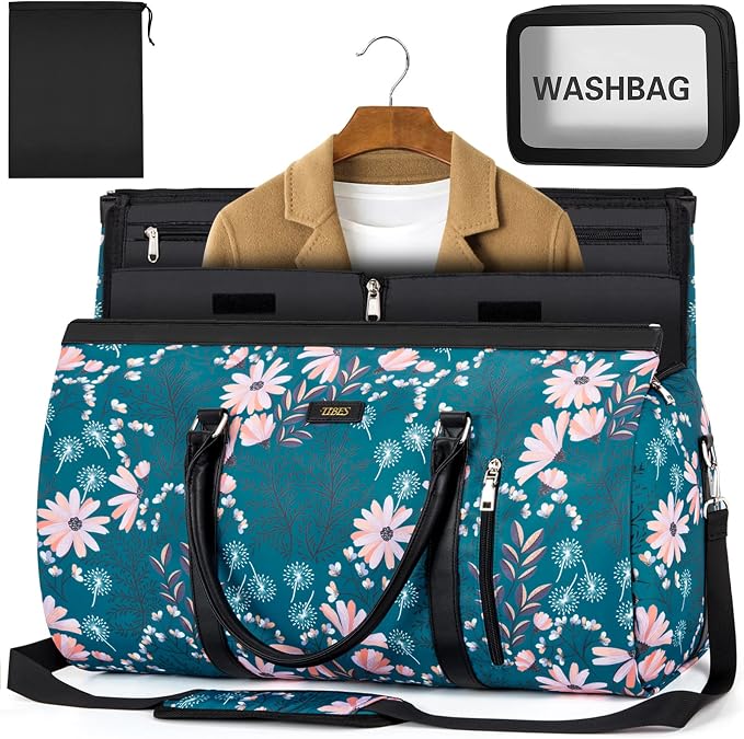 Garment Bag for Travel Convertible Carry On Garment Bag Large Travel Duffel