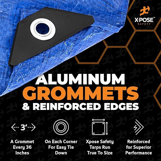 Better Blue Poly Tarp 30' x 60'