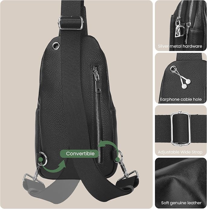 befen Genuine Leather Small Sling Bag