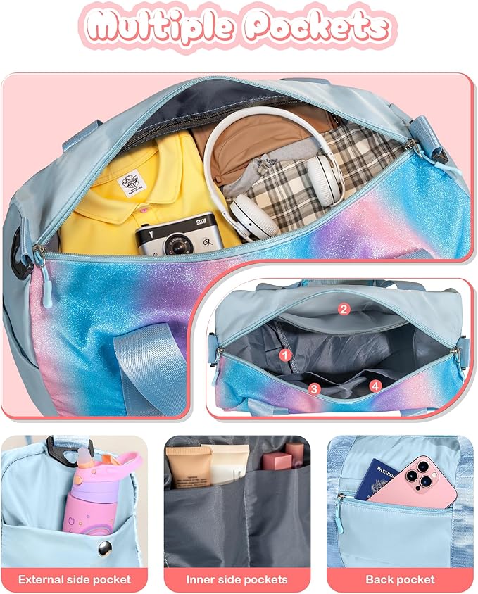 Kindergarten Gift Ideas-Girl Gym Bag