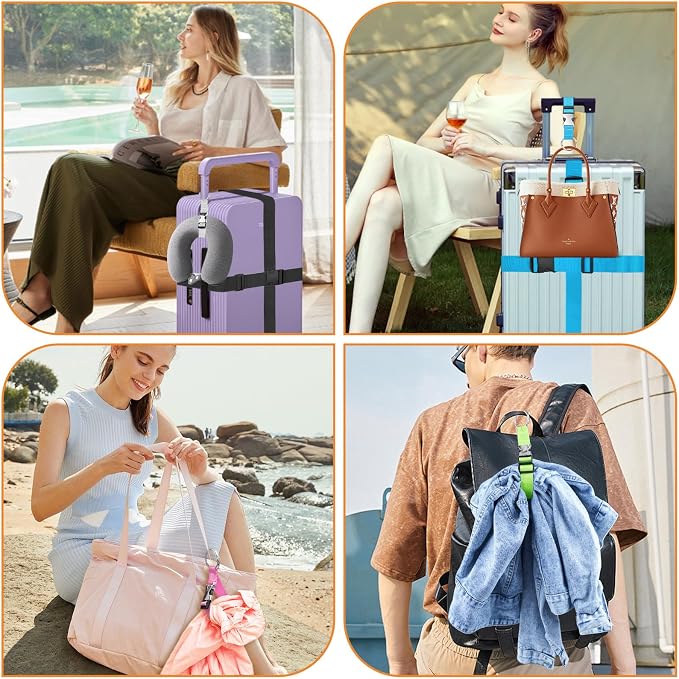 BILIONE 3Pcs Luggage Straps Set