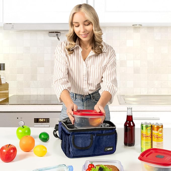 OPUX Lunch Box for Men, Adult Lunch Box Cooler, Insulated Lunch Bag Women