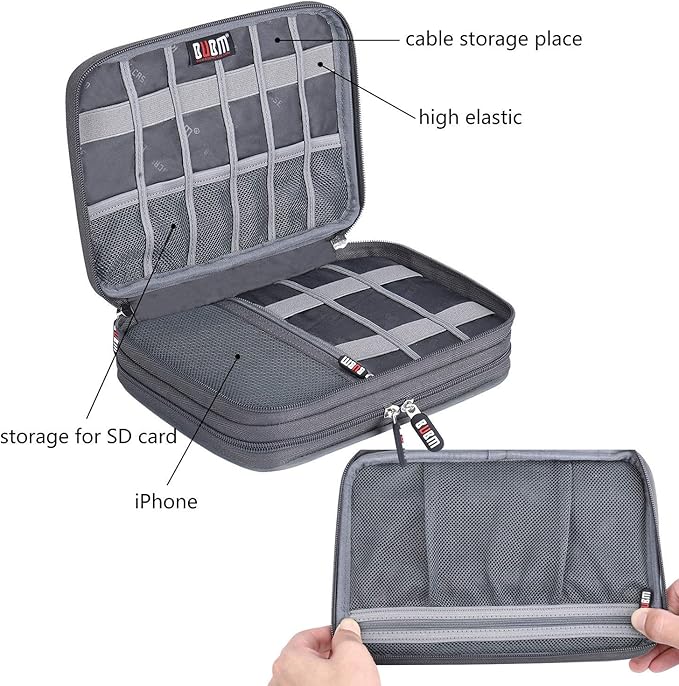 Electronic Cable Organizer Bag
