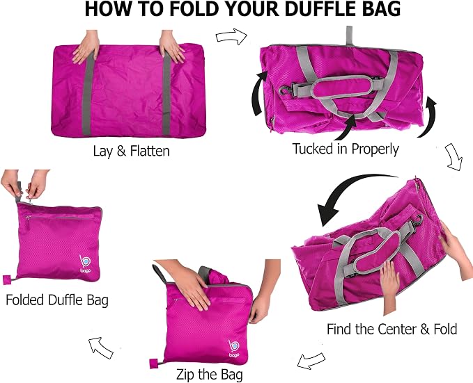 Bago Large Foldable Duffel Bags