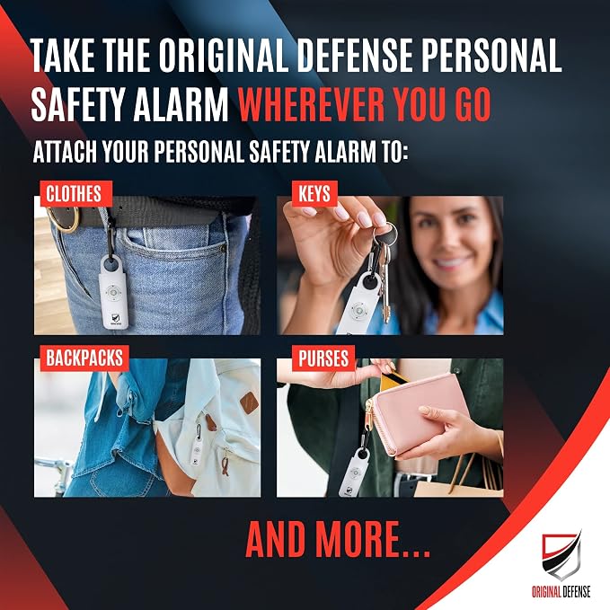 Original Defense® Siren Self-Defense Alarm