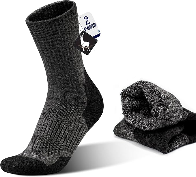 Alpaca Wool Hunting Socks 2 pairs