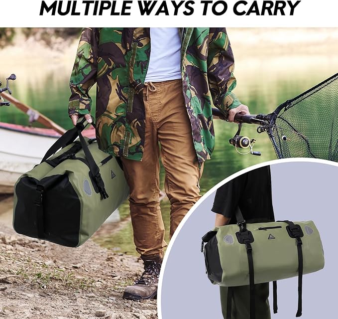 Haimont Waterproof Duffel Bag Roll-top Dry Duffel Bag