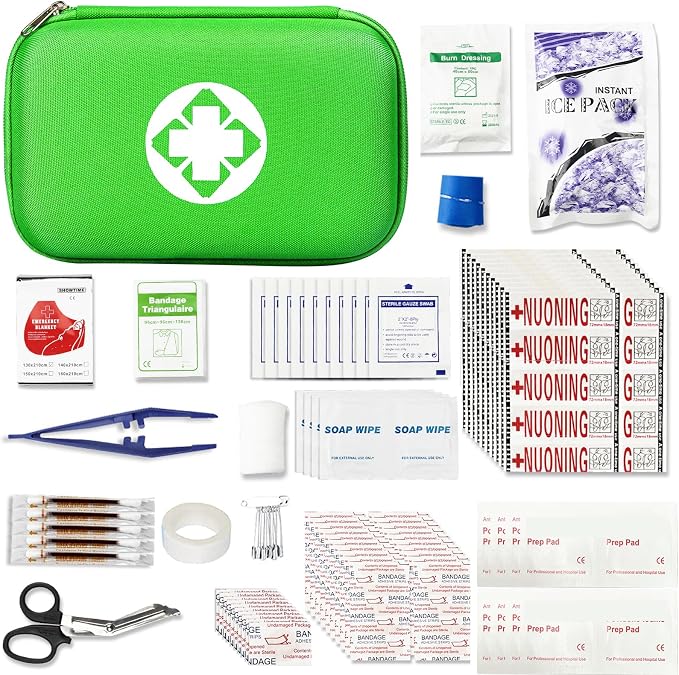 276 Car First Aid Kit for Business, Portable First Aid Kits Travel Szie