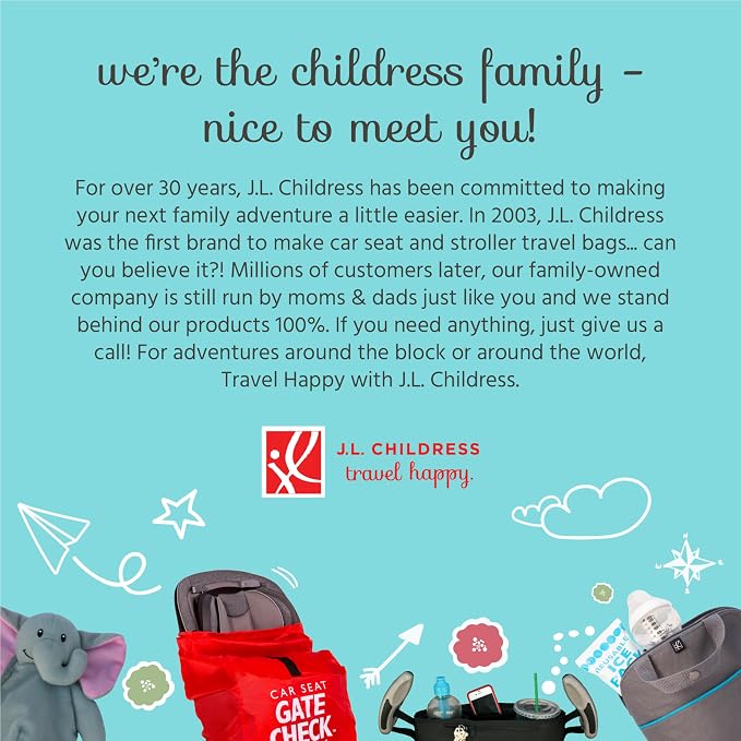 J.L. Childress Compact Travel Stroller Bag