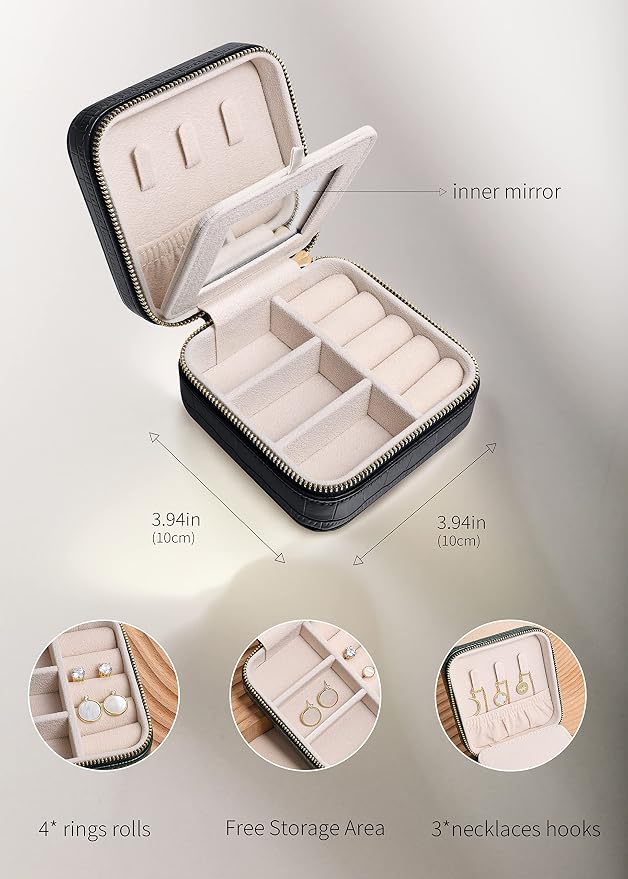 S.Leaf Travel Jewelry Organizer Travel Jewelry Boxes