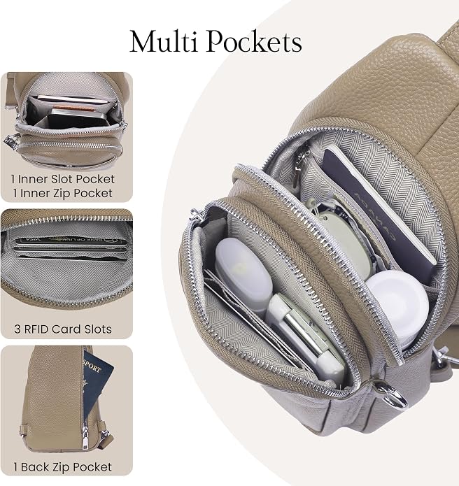 befen Genuine Leather Small Sling Bag