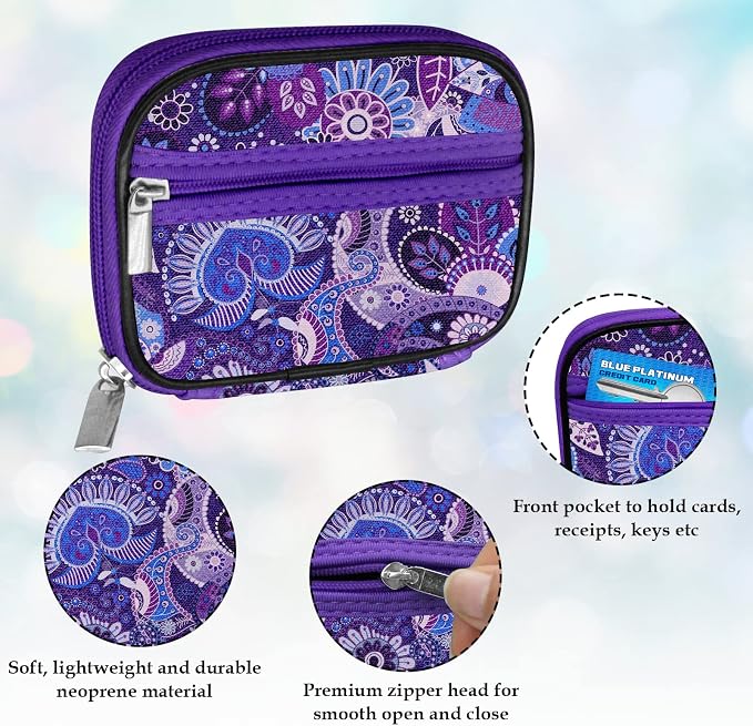 Serfeymi Weekly Travel Pill Organizer Pill Case