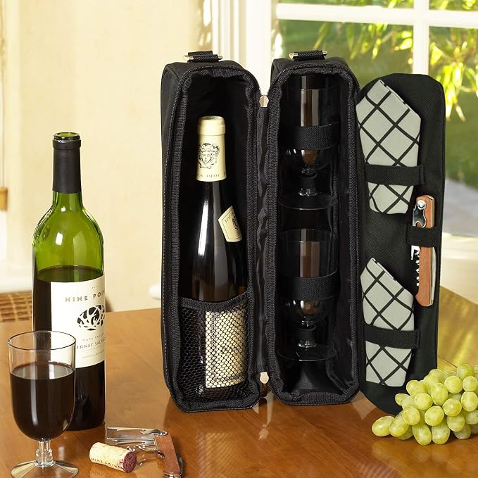 Picnic at Ascot Insulated Wine Tote