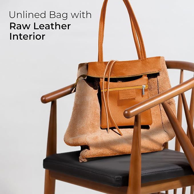 Italian Calf Leather Tote for Women
