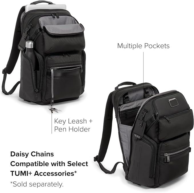 TUMI - Alpha Bravo Nomadic Backpack - Men's Durable Carry On Bag - 18.8" X