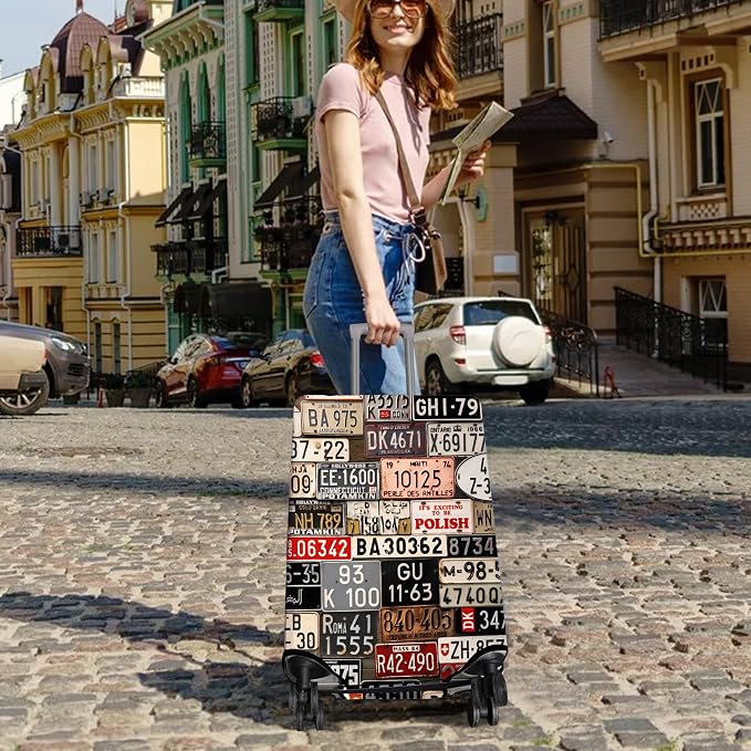 Travel Luggage Cover Suitcase Protector Fits 18-32 Inch Wheel Covers