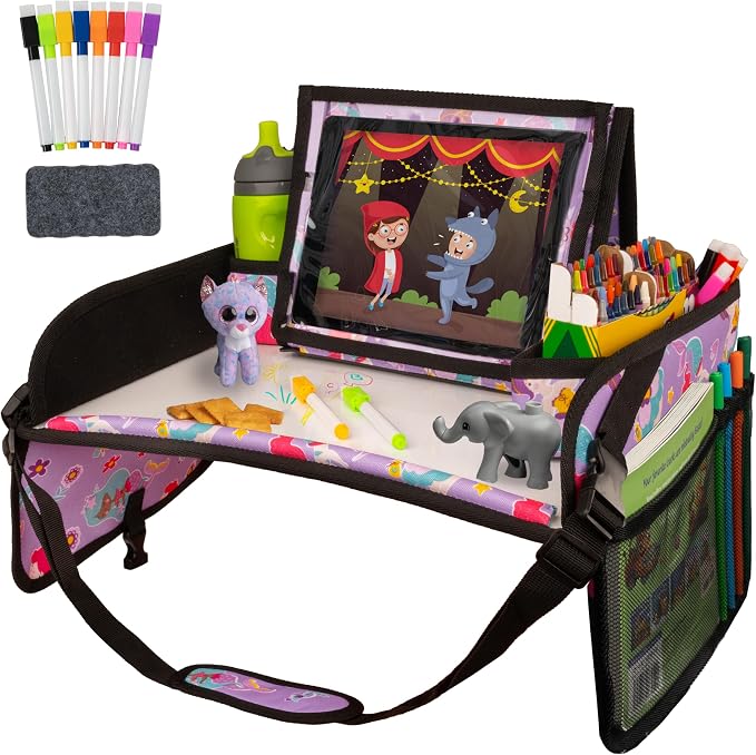 Lusso Gear Kids Travel Tray for Car