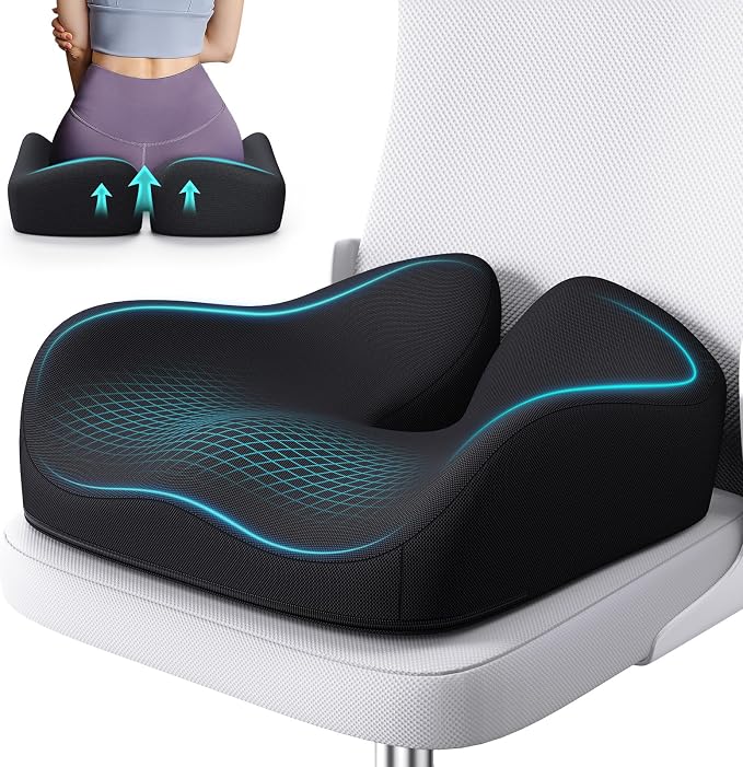 Benazcap Seat Cushion, Memory Foam Cushions