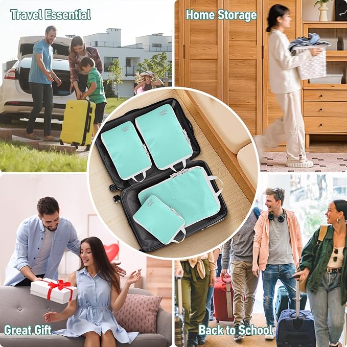 4-Piece Packing Cube Set