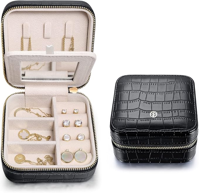S.Leaf Travel Jewelry Organizer Travel Jewelry Boxes
